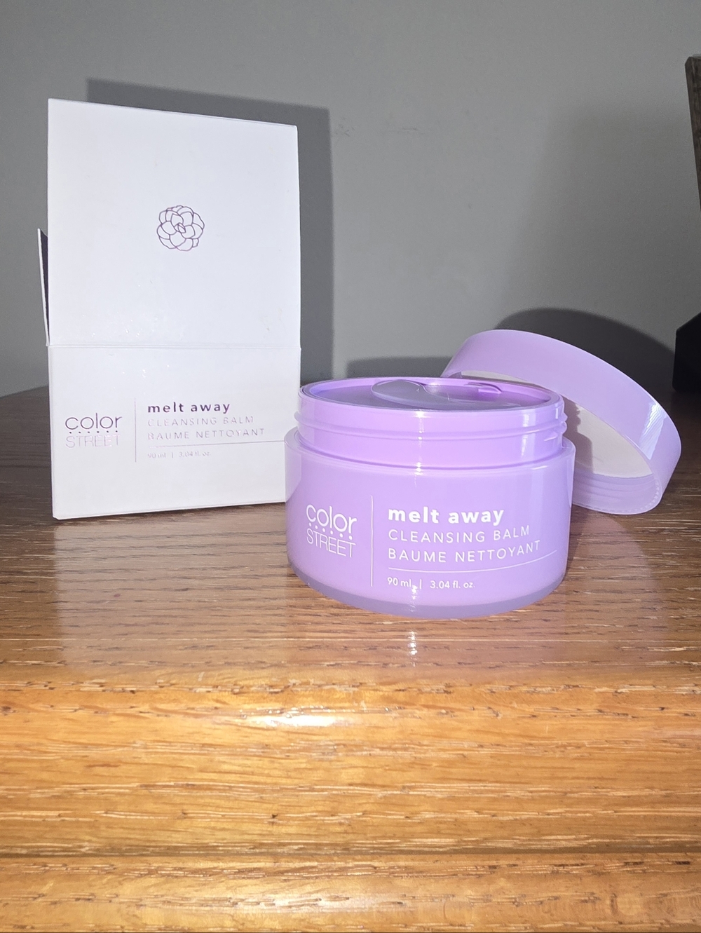 Color Street Melt Away Cleansing Balm - Lavender Purple Jar